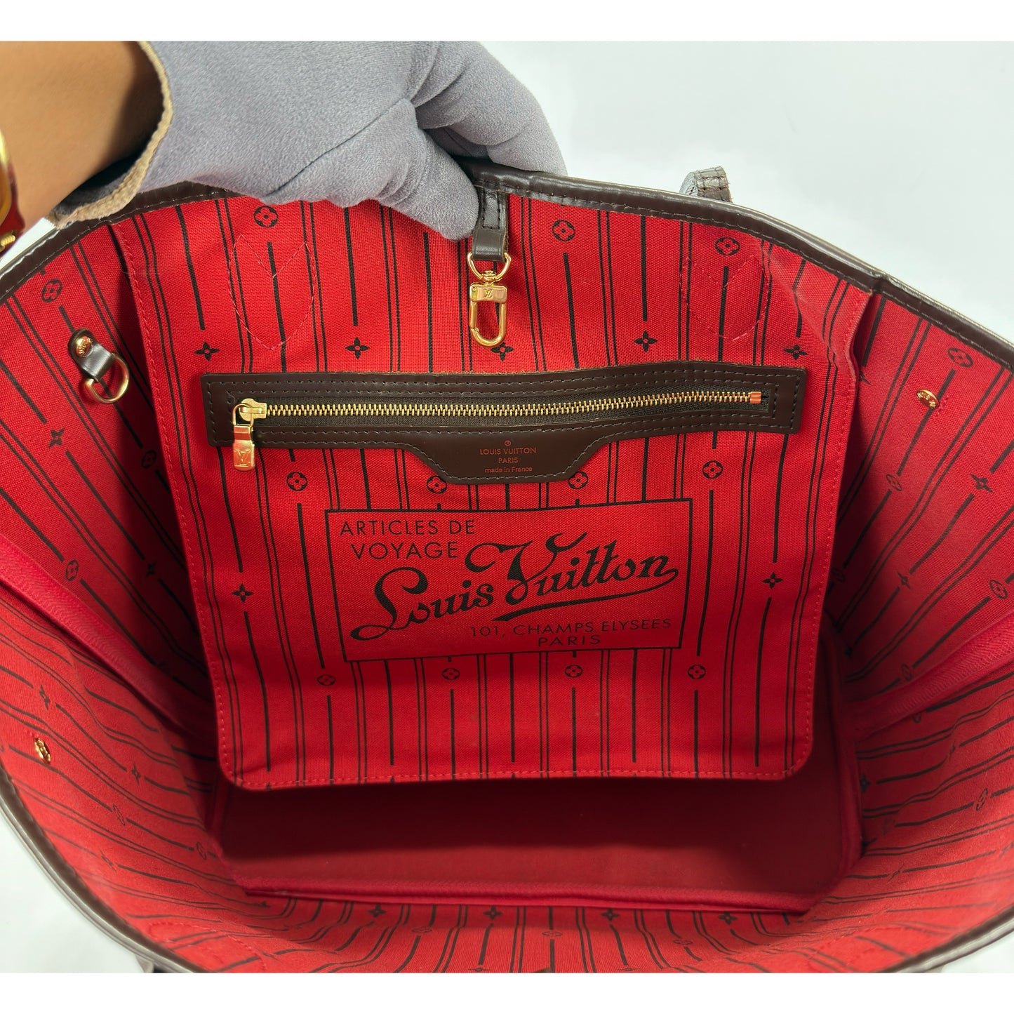 Louis Vuitton Neverfull MM Damier Ebene