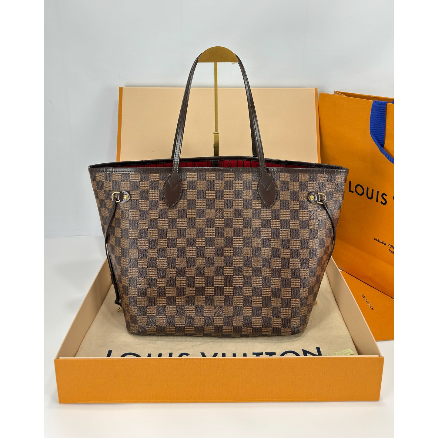 Louis Vuitton Neverfull MM Damier Ebene