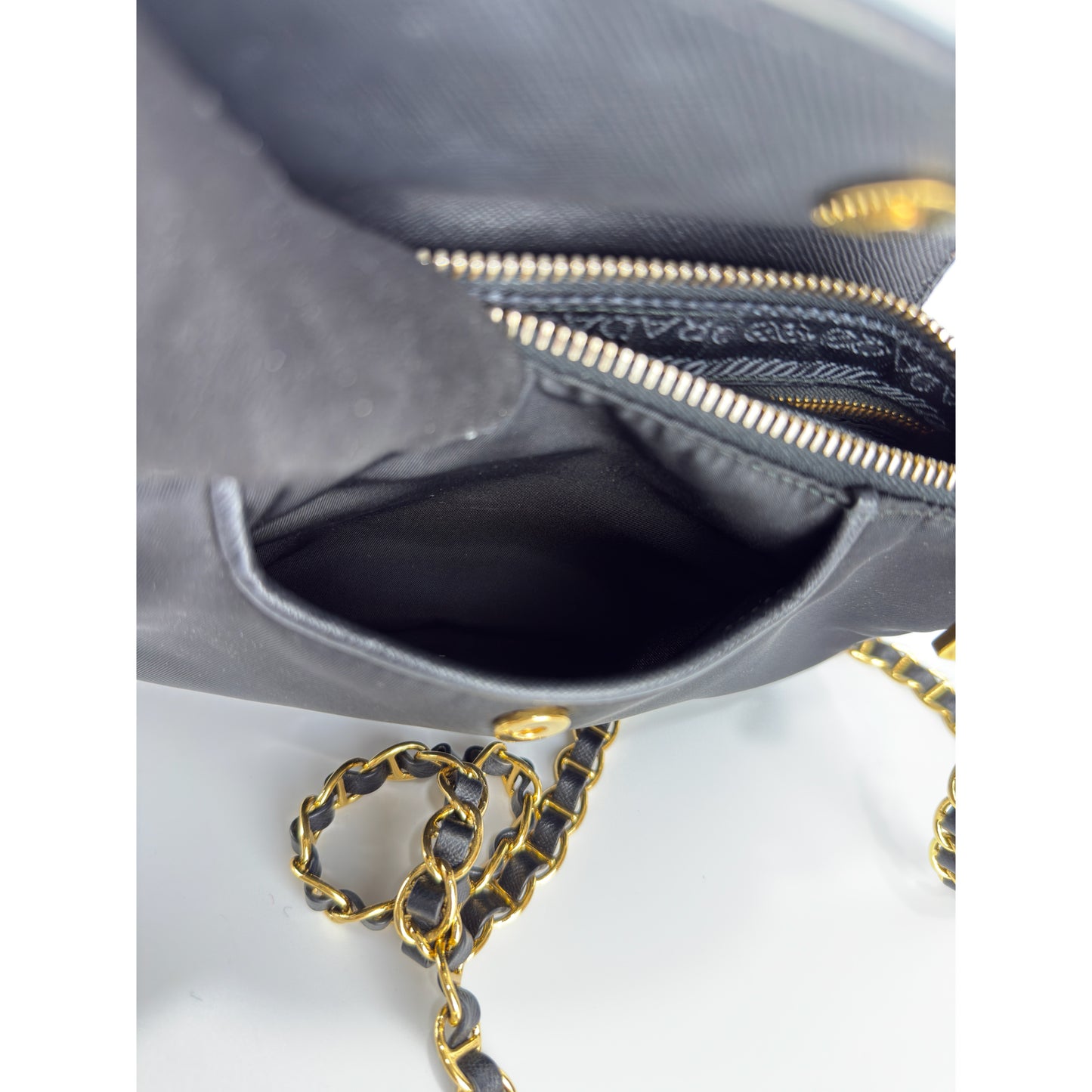 Prada Tessuto Saffiano Bandoliera