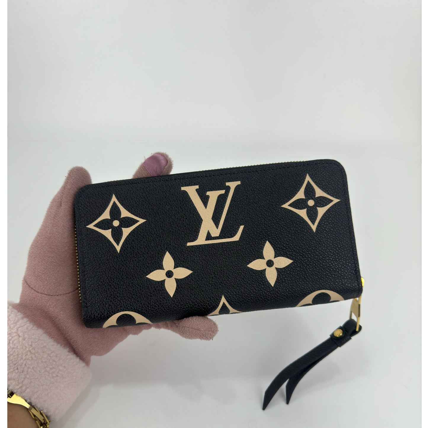 Louis Vuitton Bicolor Monogram Empreinte Zippy Wallet