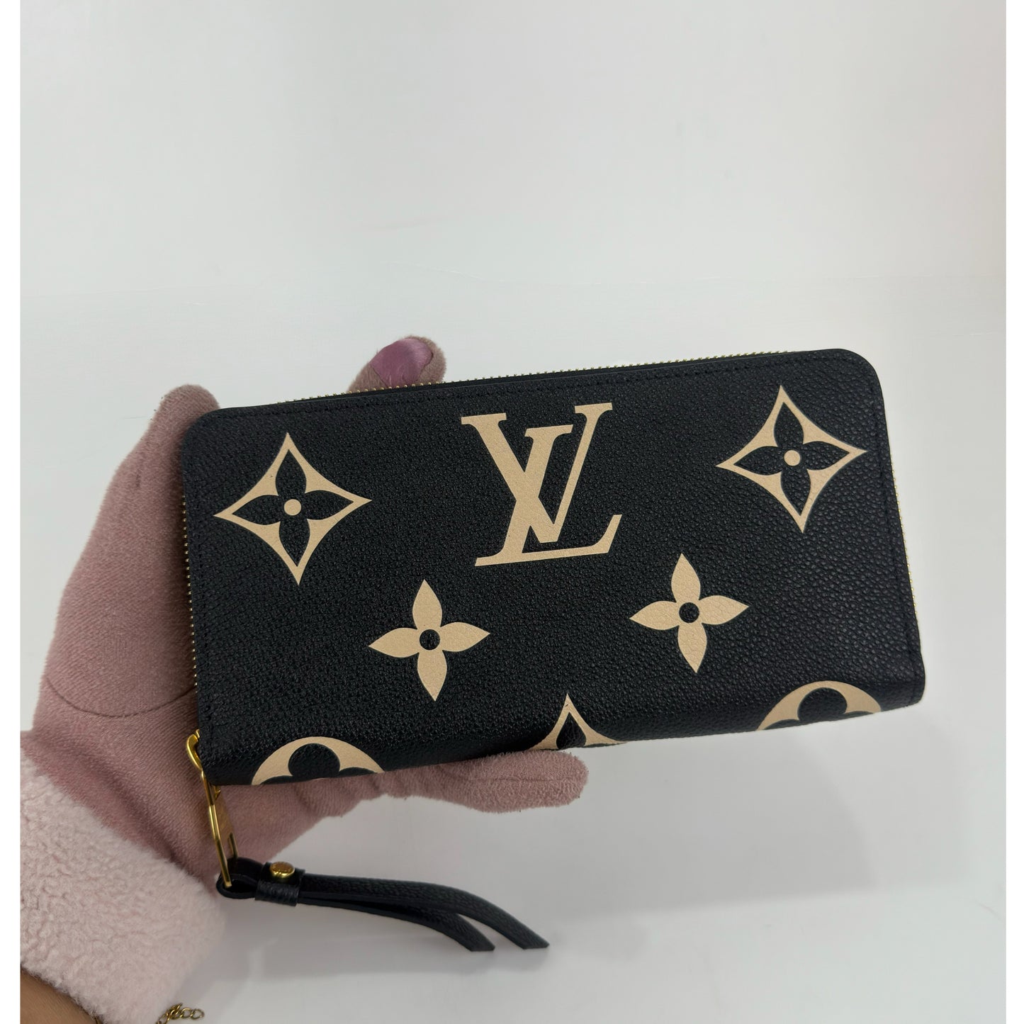 Louis Vuitton Bicolor Monogram Empreinte Zippy Wallet