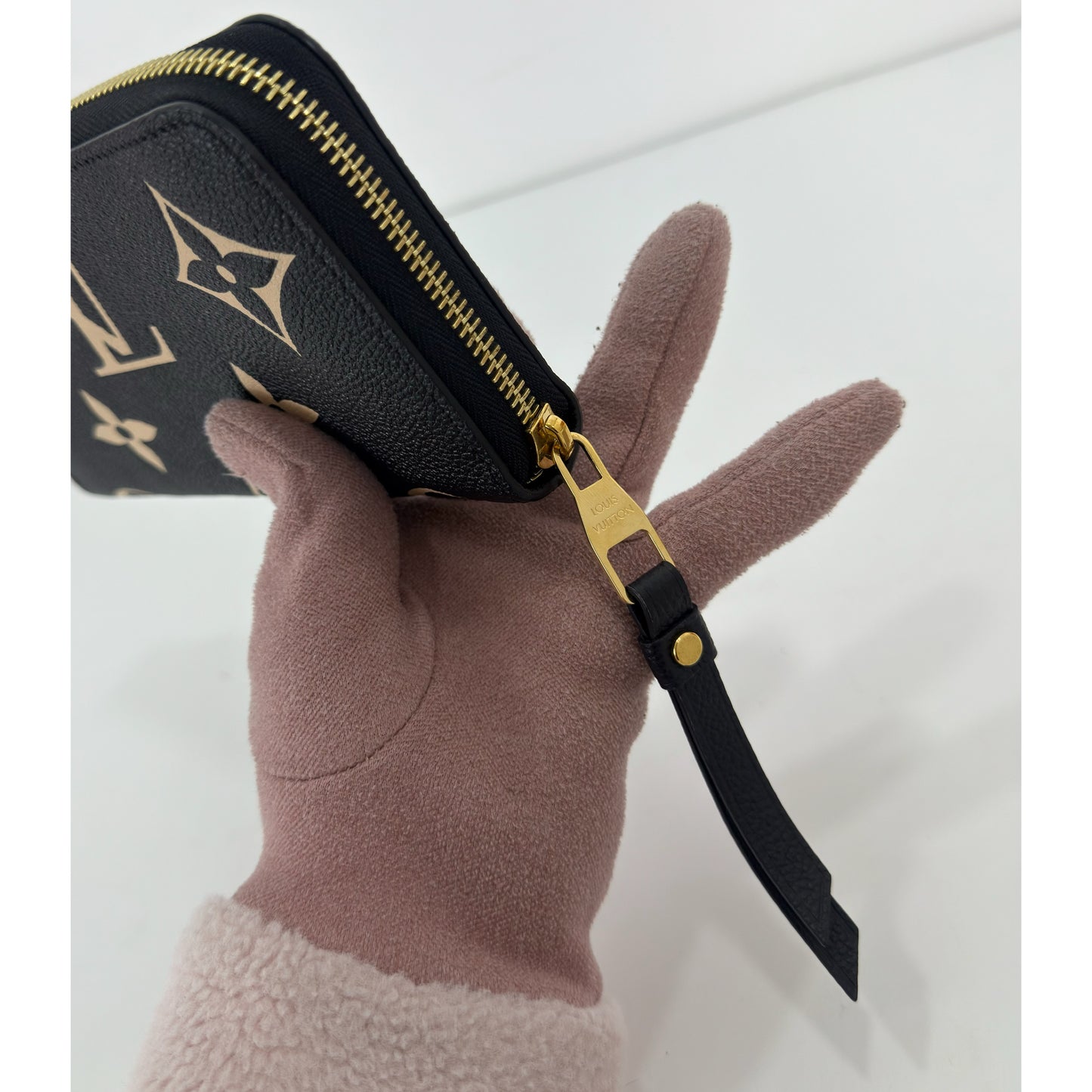 Louis Vuitton Bicolor Monogram Empreinte Zippy Wallet