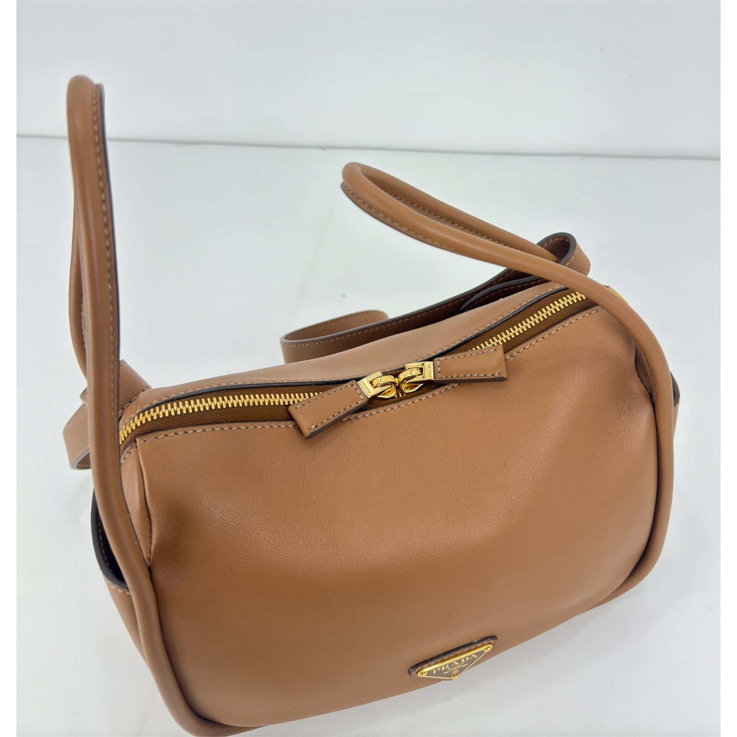 Prada Prada Darling Tote Bag In Caramel