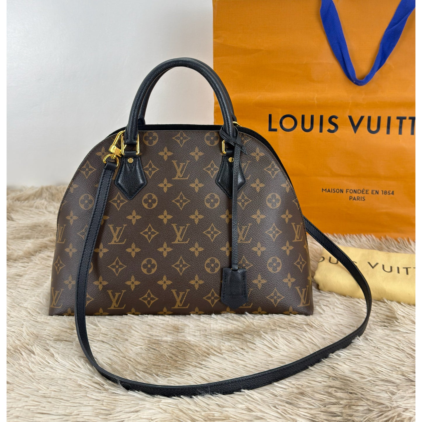 Louis Vuitton Monogram Canvas Alma B'N'B