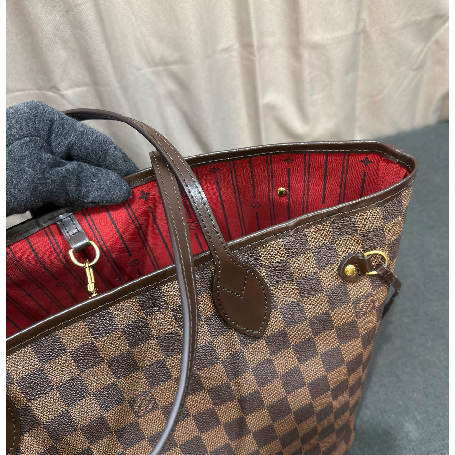 Louis Vuitton Neverful MM Damier Ebene VI2069