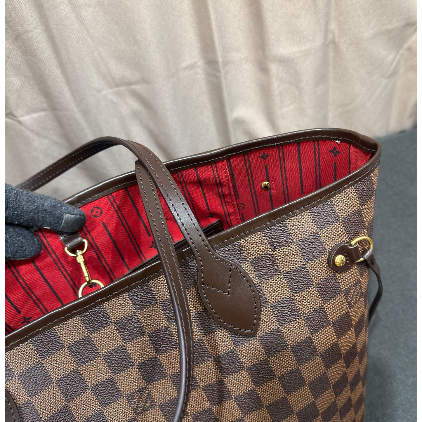 Louis Vuitton Neverful MM Damier Ebene VI2069