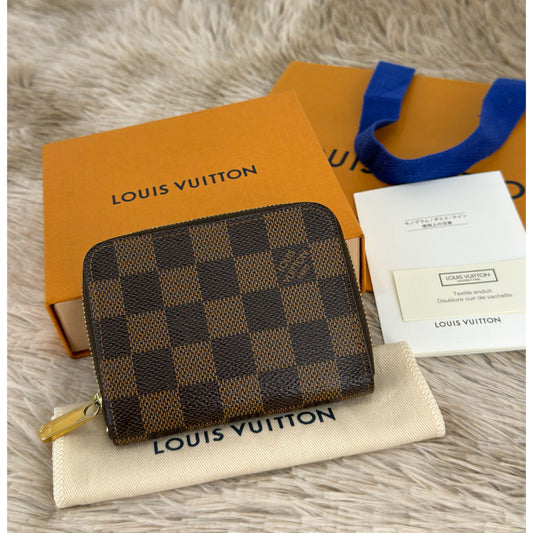 Louis Vuitton Damier Ebene Zippy Coin Purse