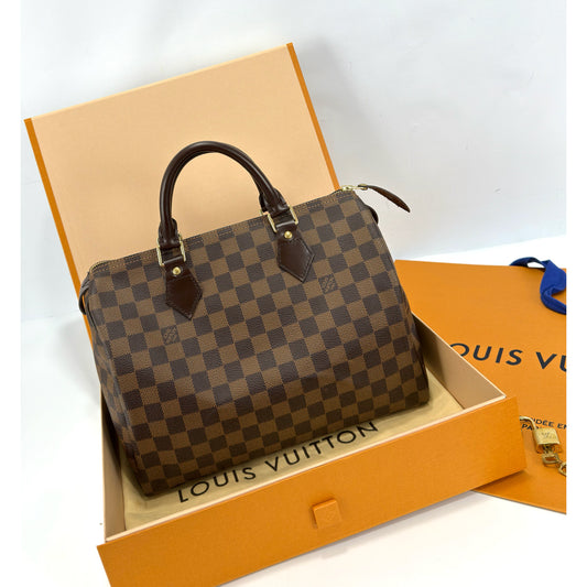 Louis Vuitton Speedy 30 Damier Ebene