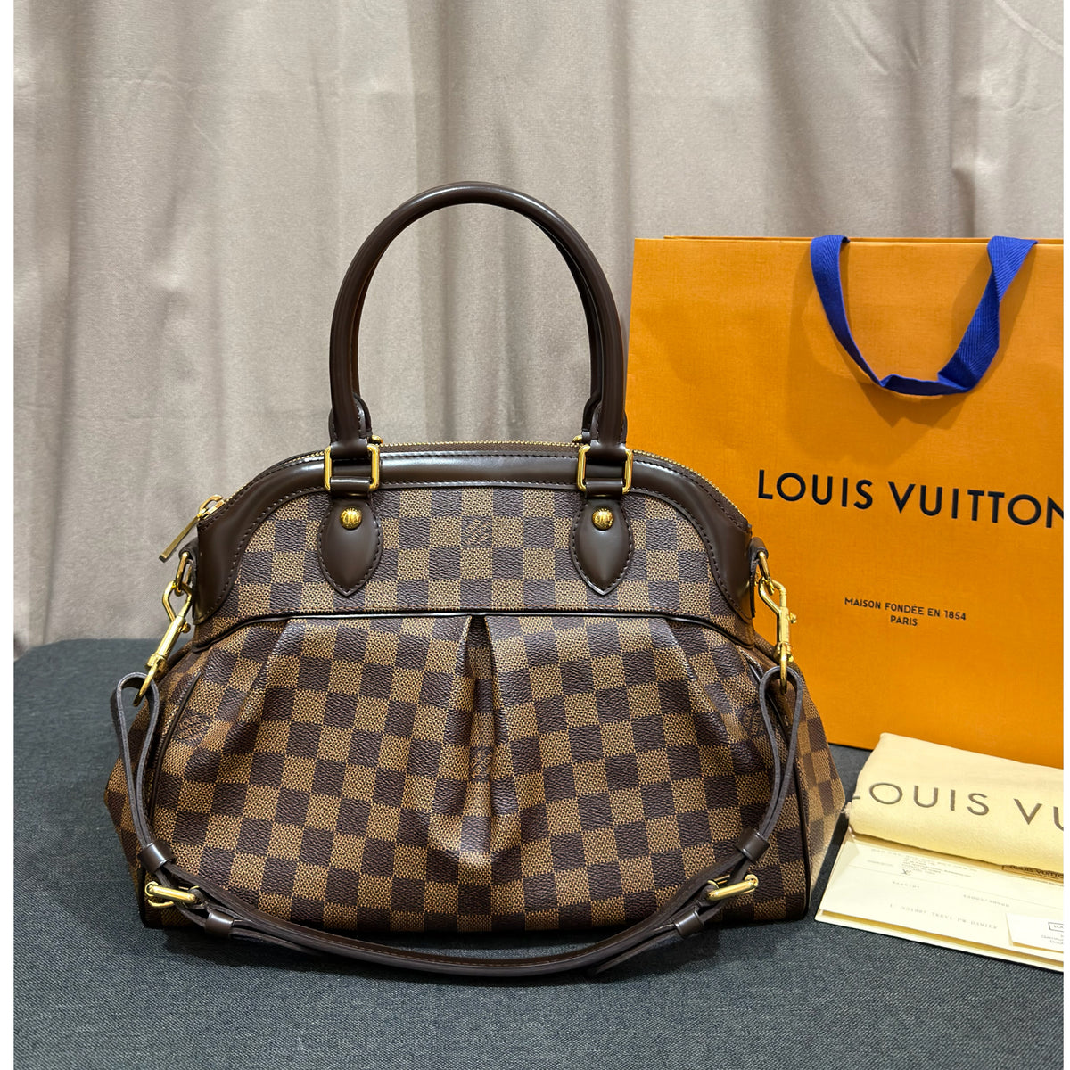 Louis Vuitton Damier Ebene Canvas Trevi PM