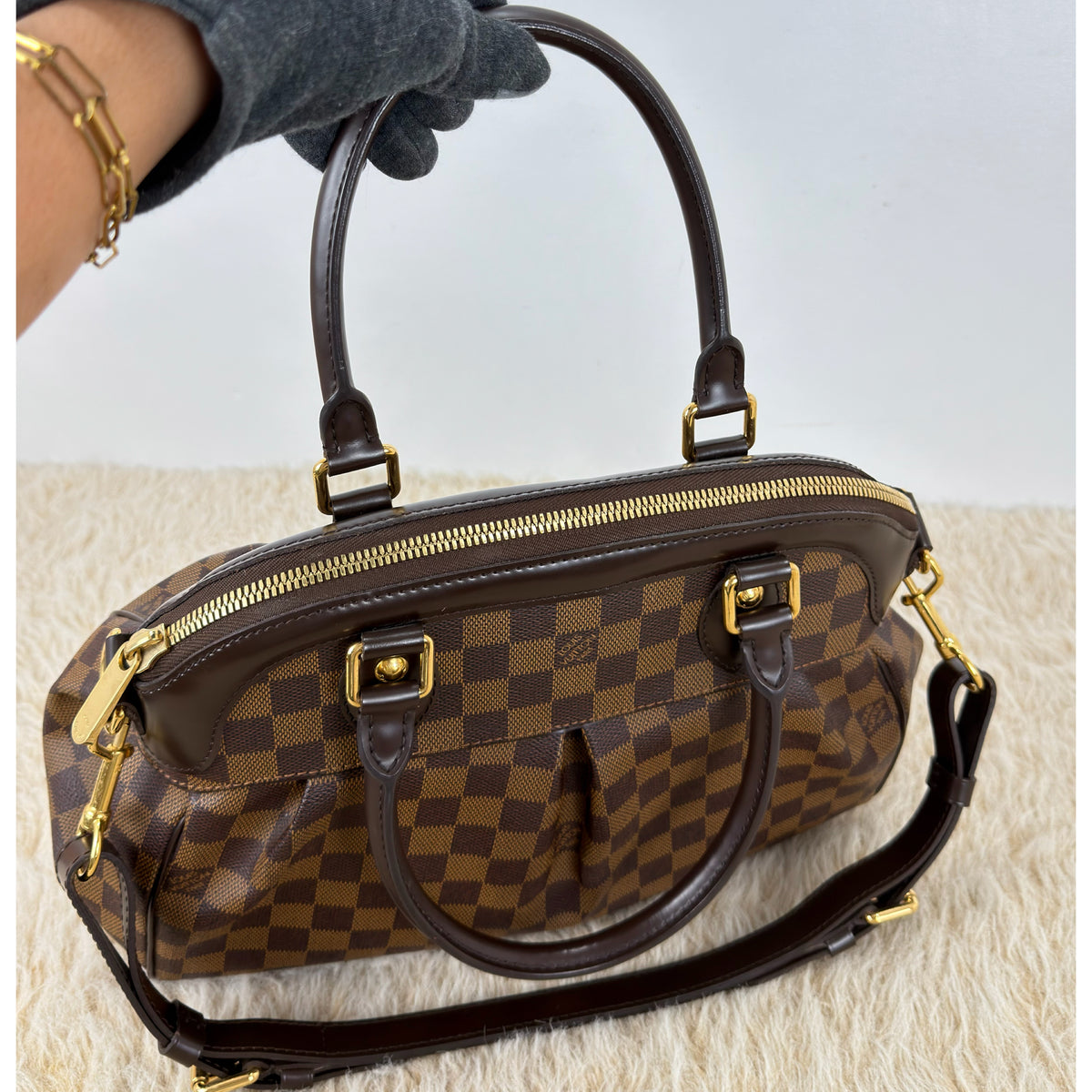 Louis Vuitton Damier Ebene Canvas Trevi PM