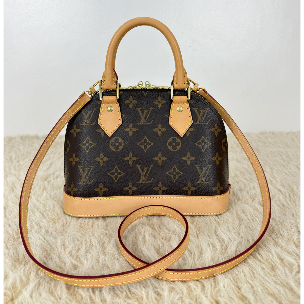 Louis Vuitton Alma BB Monogram Canvas