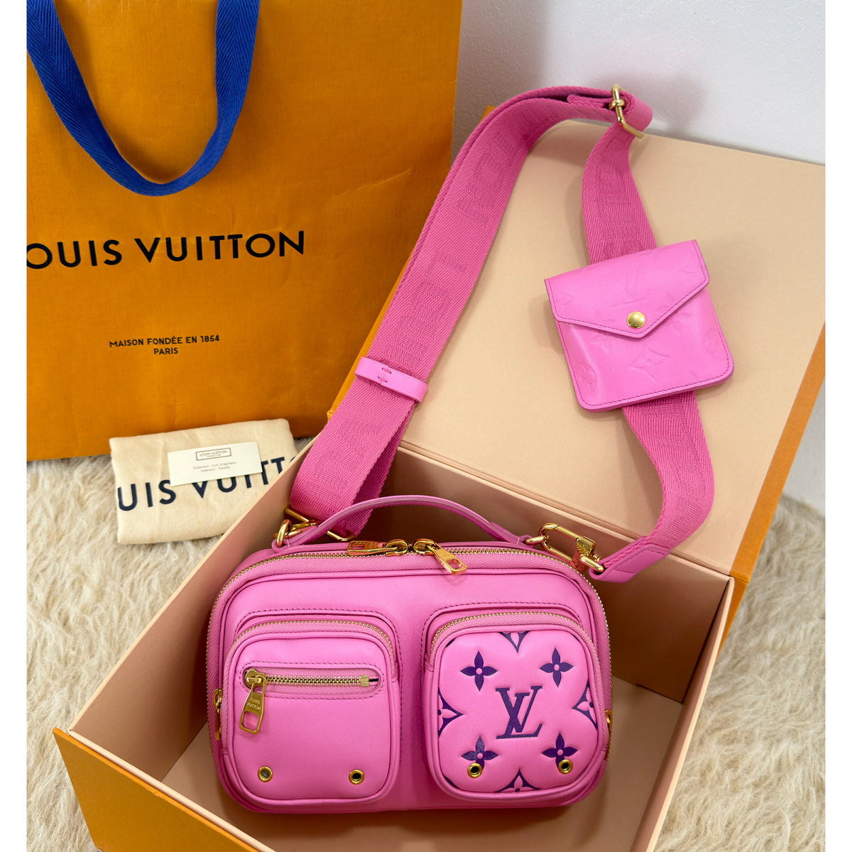 Louis Vuitton Utility Monogram Tote Bag