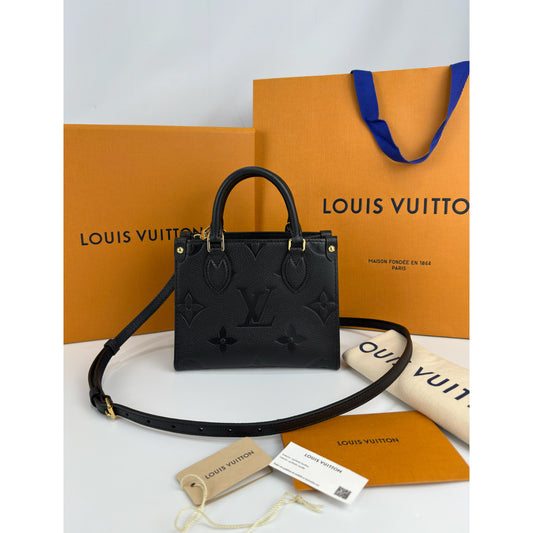 Louis Vuitton OTG PM Black Monogram Empreinte