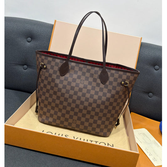 Neverful MM Damier Ebene