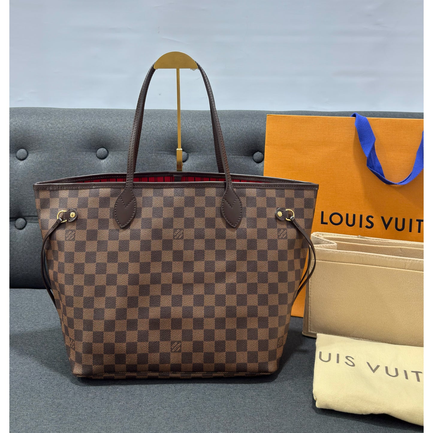 Louis Vuitton Neverful MM Damier Ebene