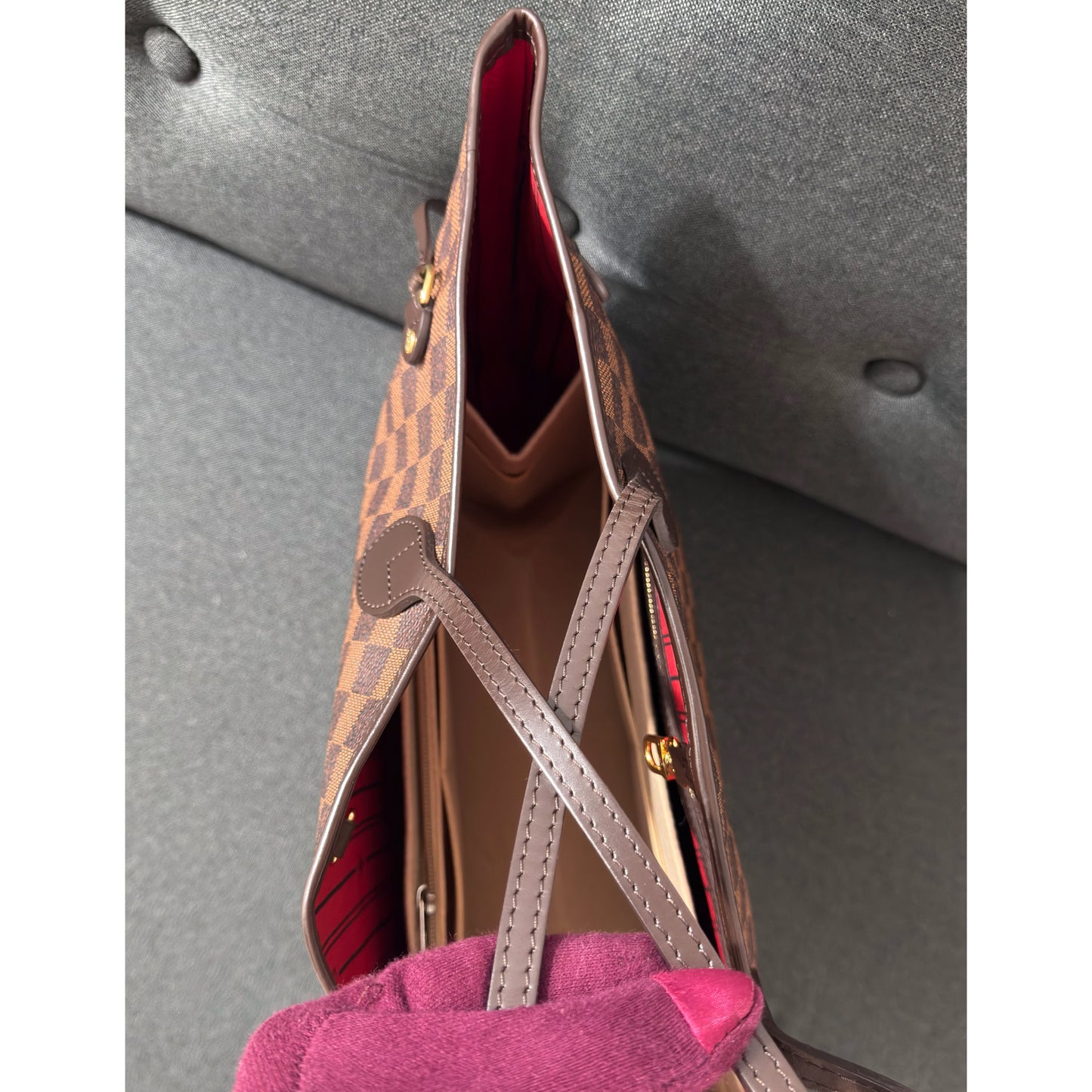 Louis Vuitton Neverful MM Damier Ebene