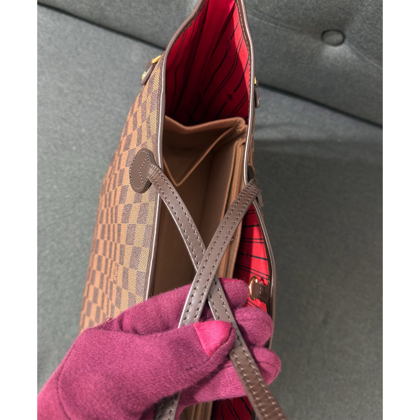 Louis Vuitton Neverful MM Damier Ebene