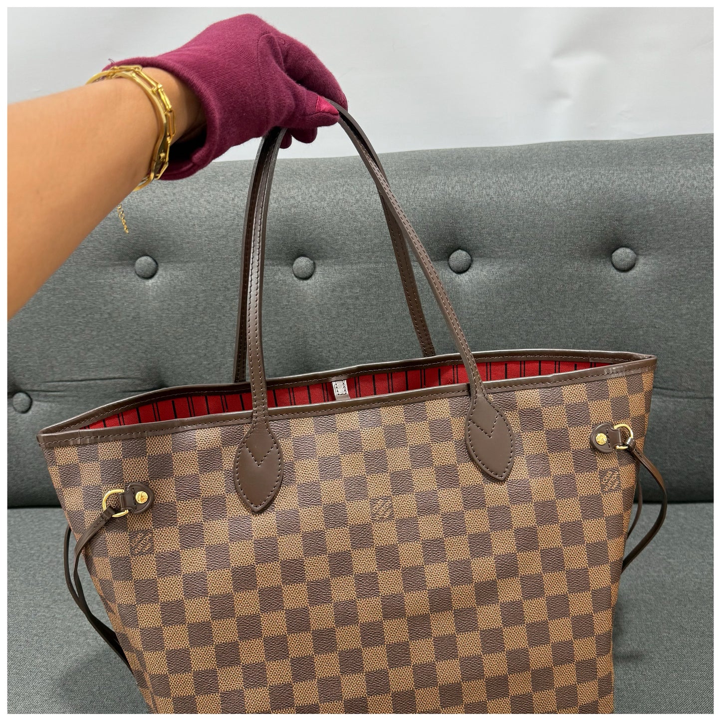 Louis Vuitton Neverful MM Damier Ebene
