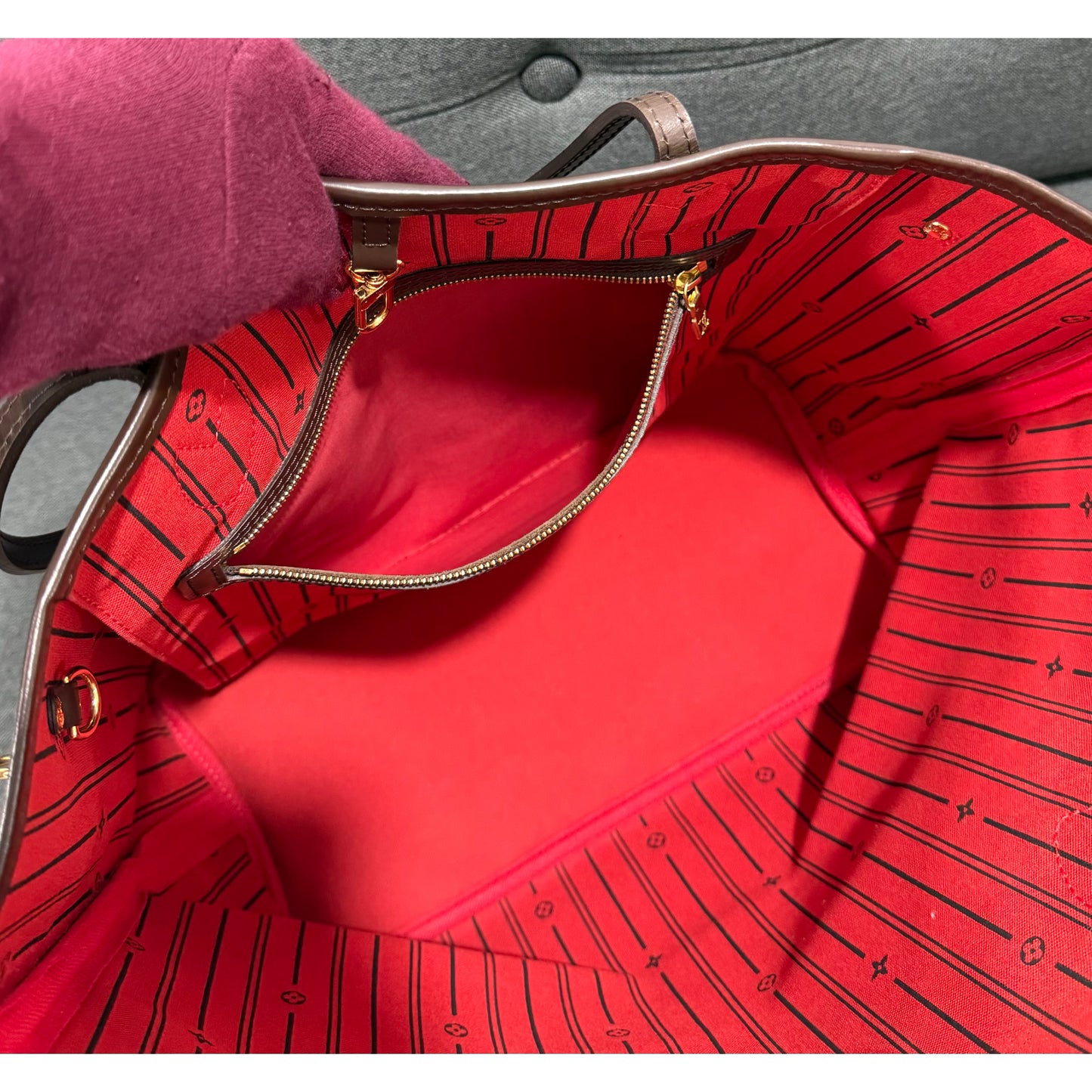 Louis Vuitton Neverful MM Damier Ebene
