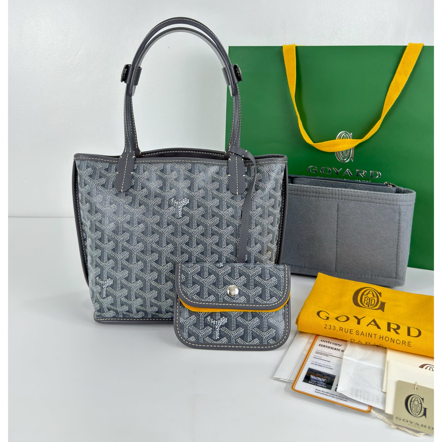 Goyard Anjou Mini Reversible Tote Bag