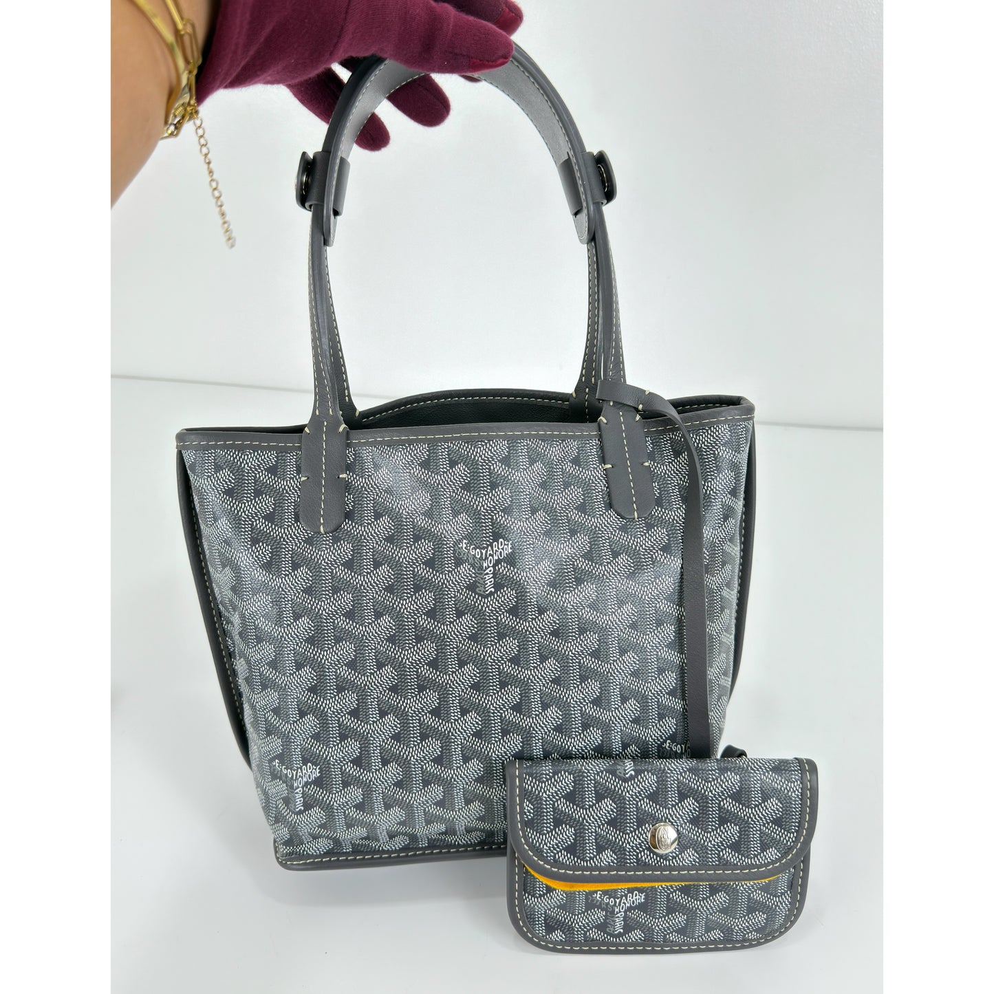 Goyard Anjou Mini Reversible Tote Bag