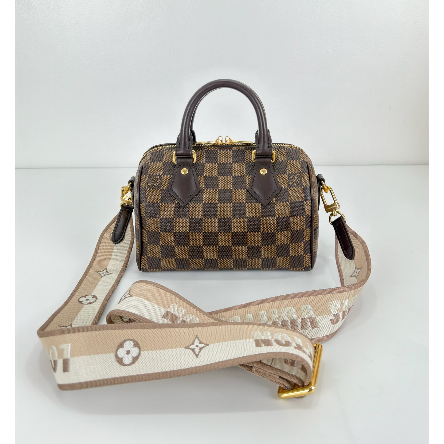 Louis Vuitton Speedy Bandoulière 20 Damier Ebene