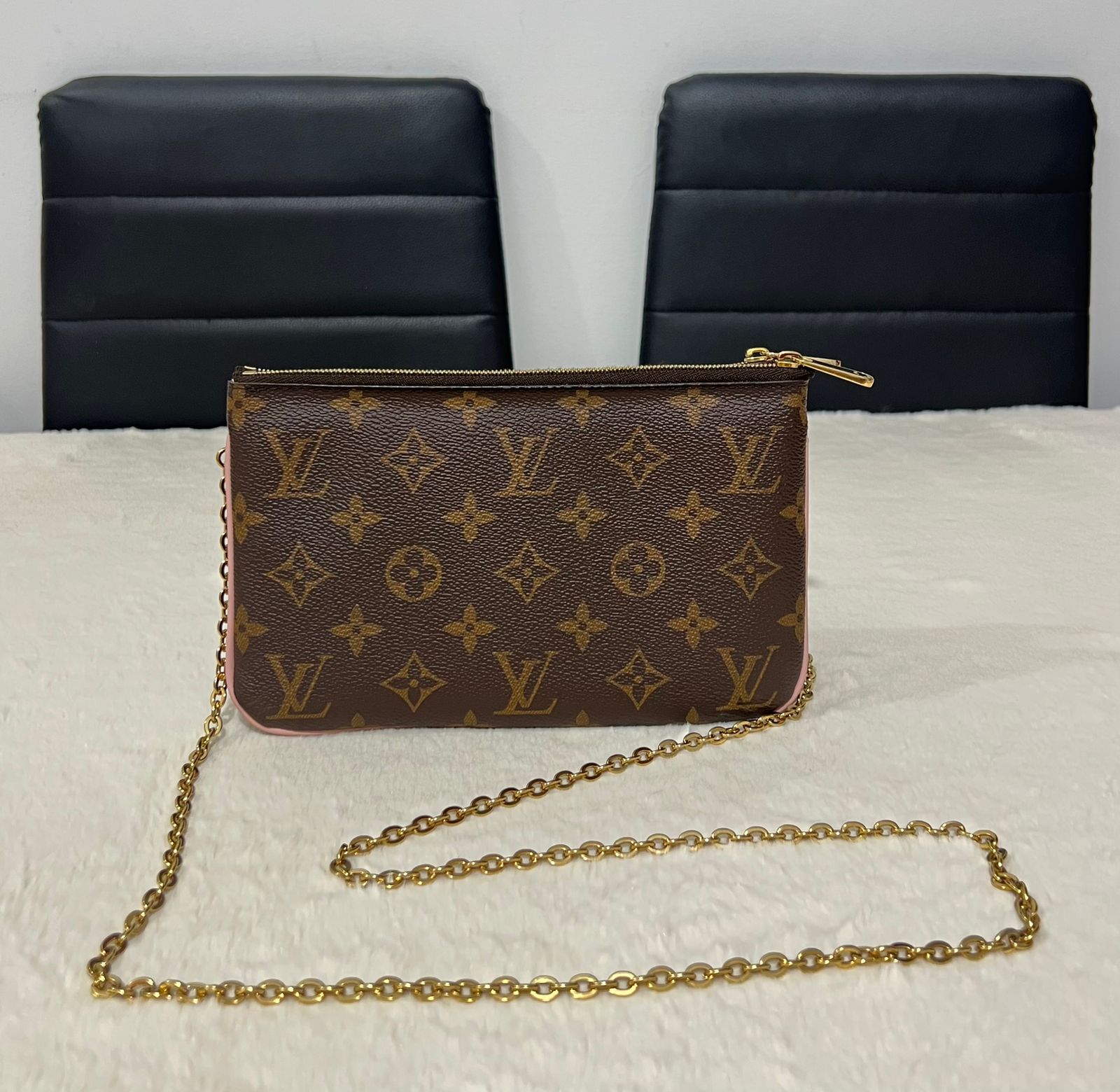 Bags, Authentic Lv Blooming Flowers Double Zip Pochette